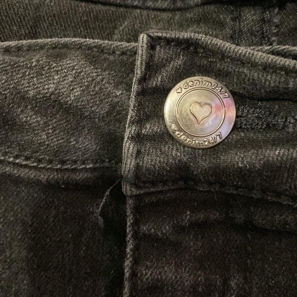Black Jeans denim 24/7 size 26W - Picture 2 of 6